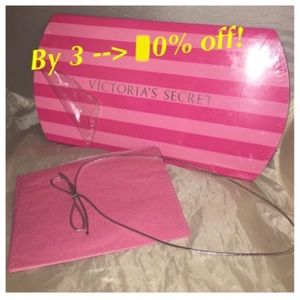 Victoria's Secret Vintage gift box tissue cord set